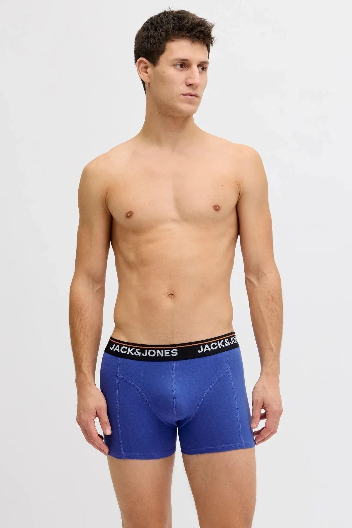 JACTHEODORE Düz Renk Boxer 3'lü Paket SN