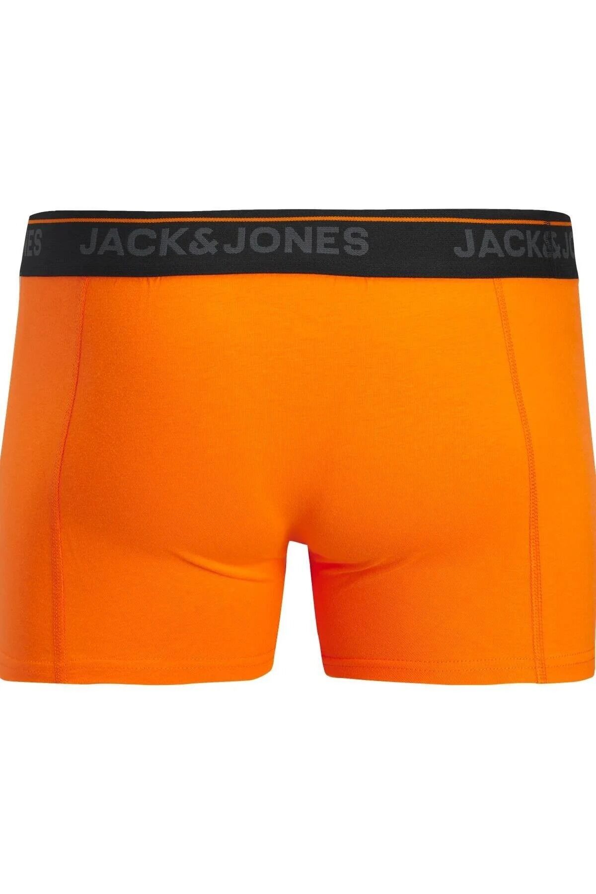 JACTHEODORE Düz Renk Boxer 3'lü Paket SN