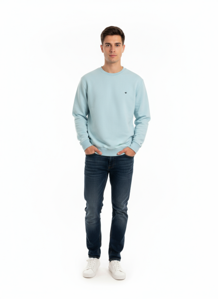 GAMP BİSİKLET YAKA SWEAT Siyah - XL