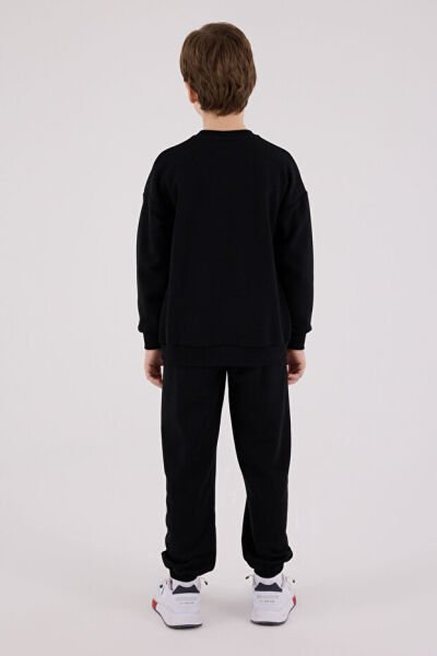 U.S. Polo Erkek Çocuk Eşofman Takımı 5-6 - Siyah