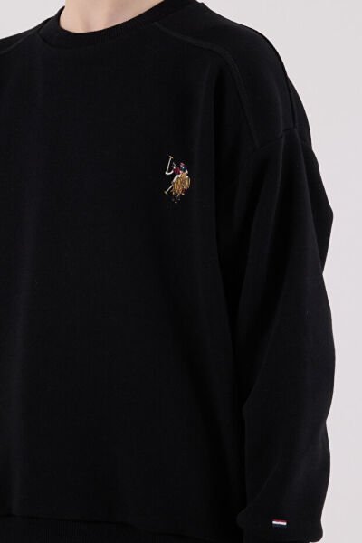 U.S. Polo Erkek Çocuk Eşofman Takımı 6-7 - Siyah