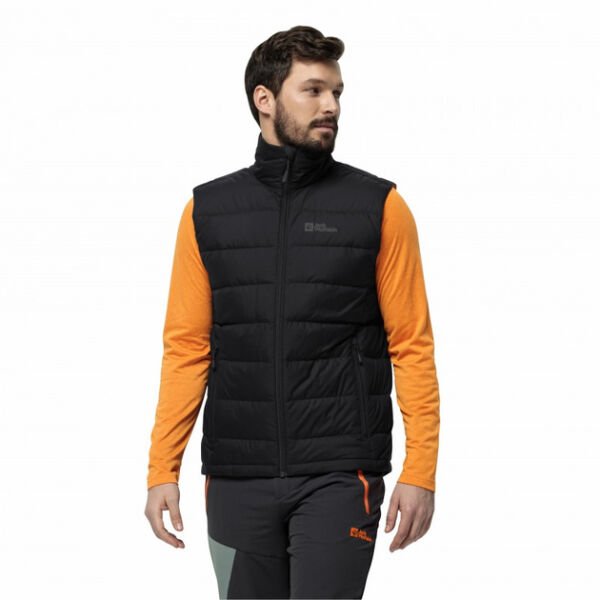Jack Wolfskin Ather Down Vest M Siyah - S
