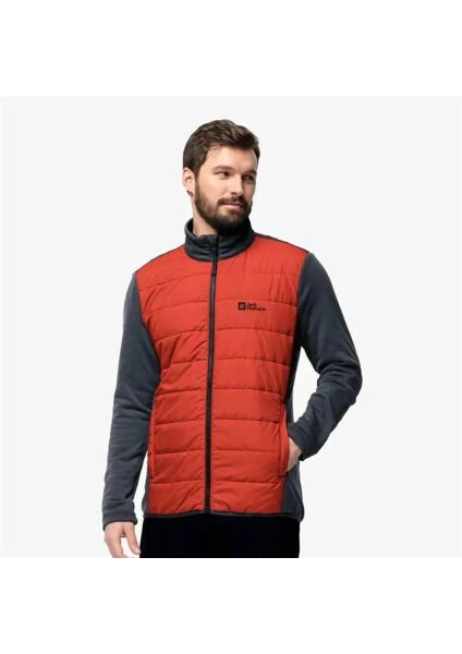 Jack Wolfskin GLAABACH 3IN1 JKT M Erkek Mont Kırmızı - XL