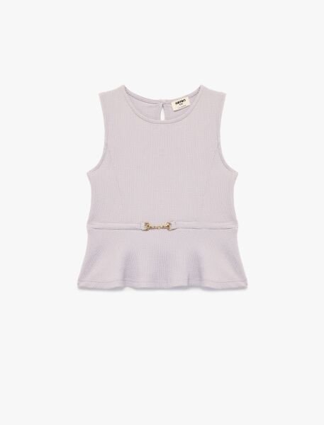 Koton Lila Bluz 6Skg60047Ak Lila - 9-10