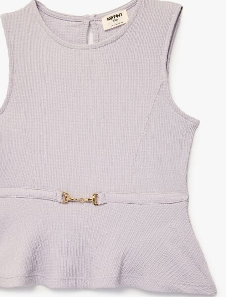 Koton Lila Bluz 6Skg60047Ak Lila - 9-10