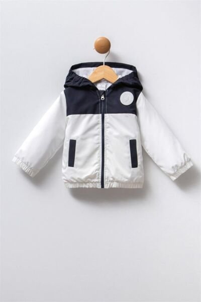 U.S. Polo Erkek Bebek Yağmurluk Dokuma Kumaş Dokuma Kumaş Lacivert - 18-24 Ay