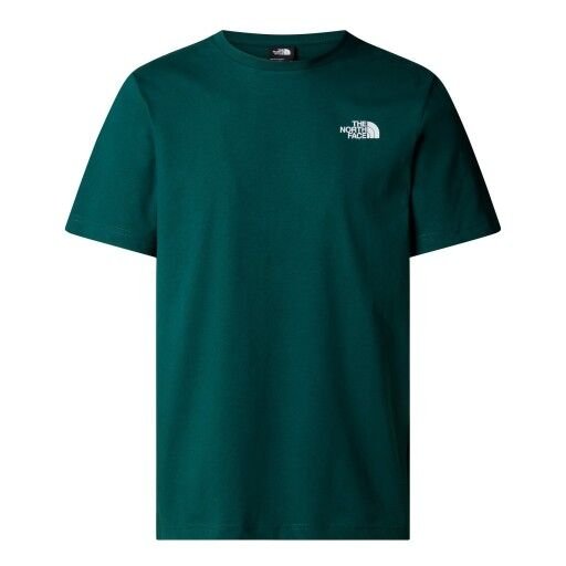 The North Face M Ss Box Nse Tee Erkek T-Shirt K. Turuncu - S