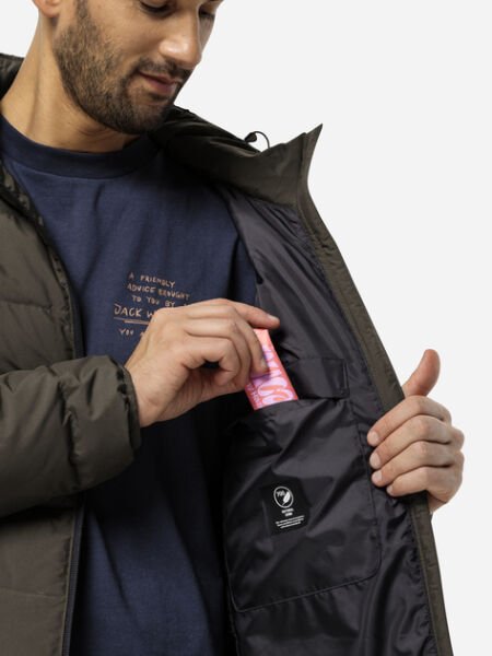 Jack Wolfskin COLONIUS JKT M Erkek Mont Kahverengi - S