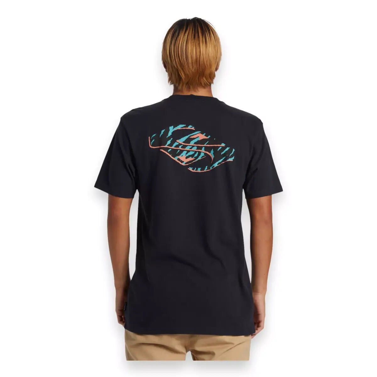 Quiksilver Surf Safari Moe Erkek Tişört Beyaz - L