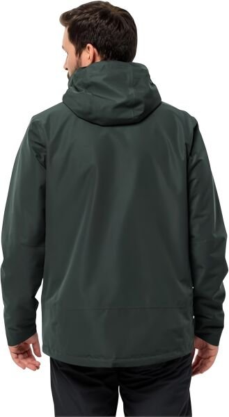 Jack Wolfskin Erkek Mont Luntal 3In1 Jkt M Yeşil - M