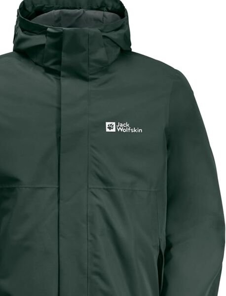 Jack Wolfskin Erkek Mont Luntal 3In1 Jkt M Yeşil - M