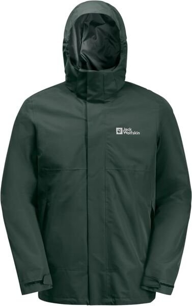 Jack Wolfskin Erkek Mont Luntal 3In1 Jkt M Yeşil - M