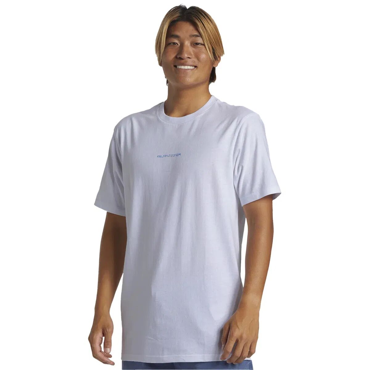 Quiksilver Surf Safari Moe Erkek Tişört Beyaz - XL