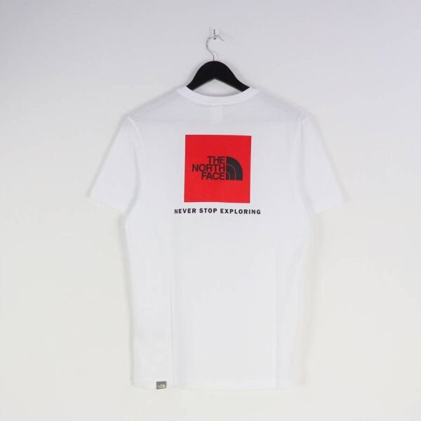 The North Face M Ss Box Nse Tee Erkek T-Shirt Beyaz - M