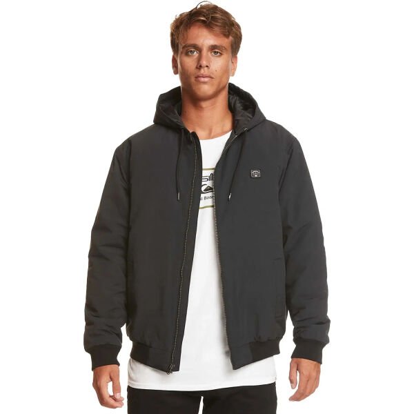 Quiksilver CLASSIK HOOD UPD Erkek Mont Siyah - XL