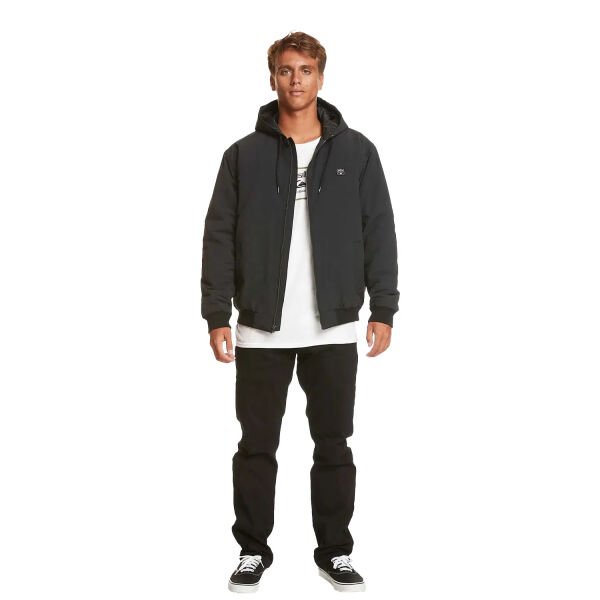 Quiksilver CLASSIK HOOD UPD Erkek Mont Siyah - XXL