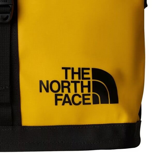 The North Face Base Camp Voyager Messenger Bag Unisex Çanta Siyah Sarı - Tek Beden