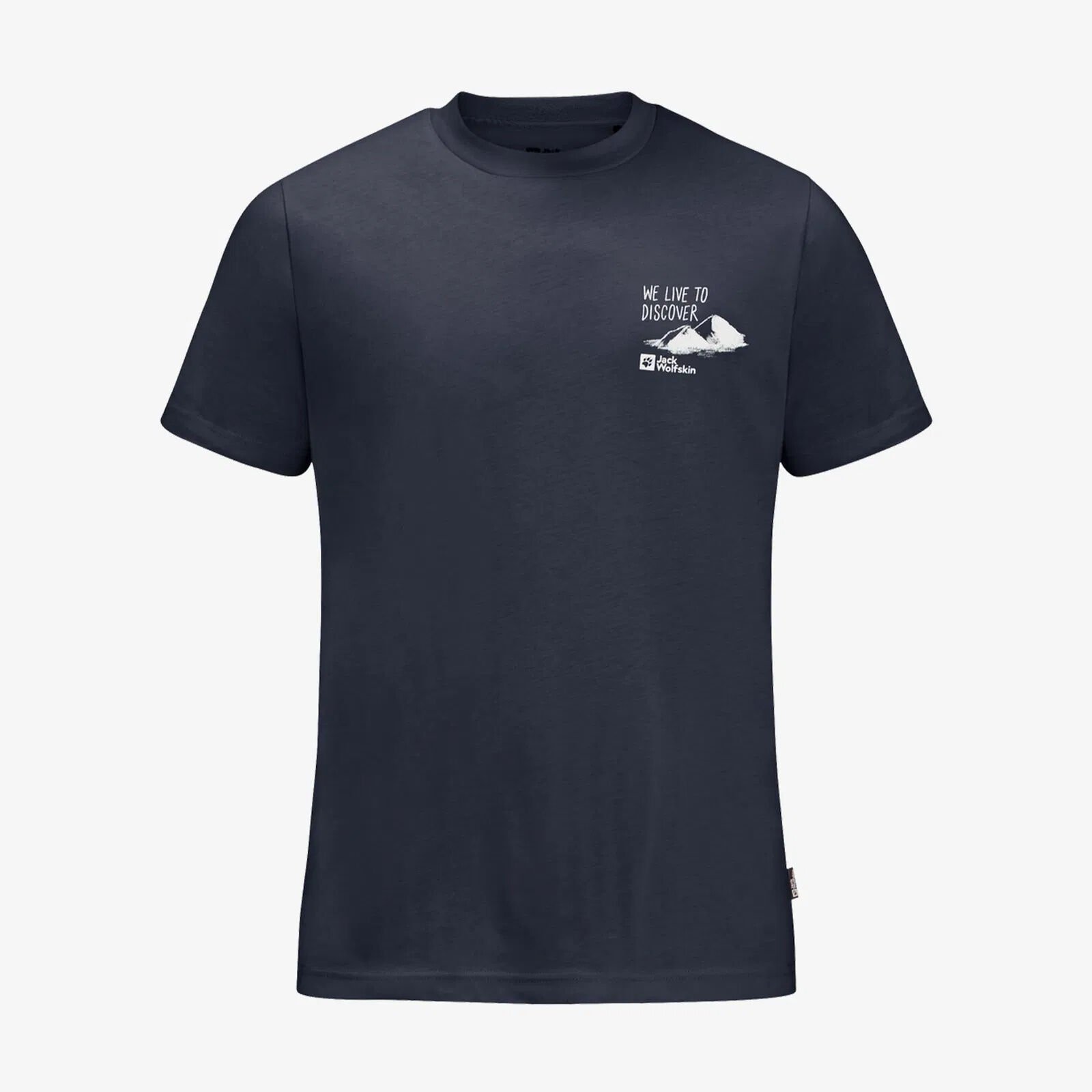 Jack Wolfskin Discover T M Erkek Tişört Bej - S