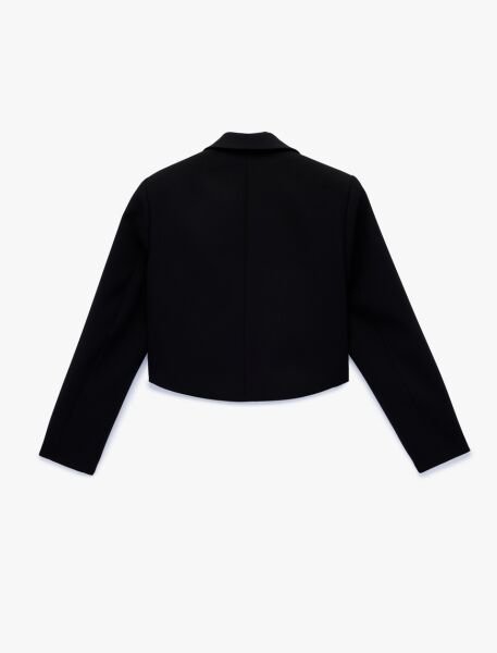 Koton Siyah Ceket 6Sak50056Uw Siyah - 40