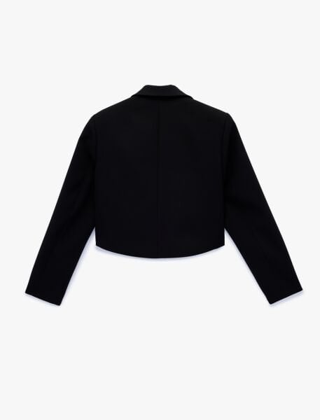 Koton Siyah Ceket 6SAK50056UW Siyah - 42