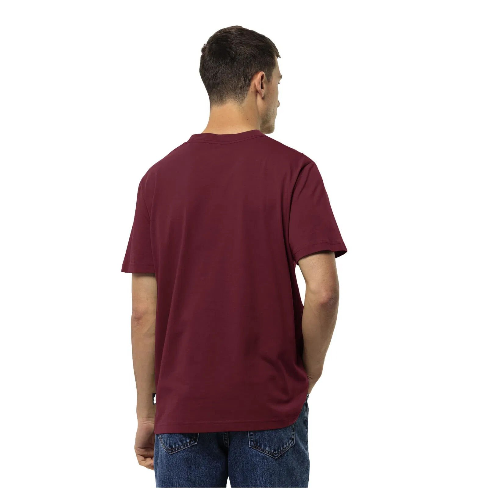 Jack Wolfskin Jack Tent T M Erkek Tişört Bej - M