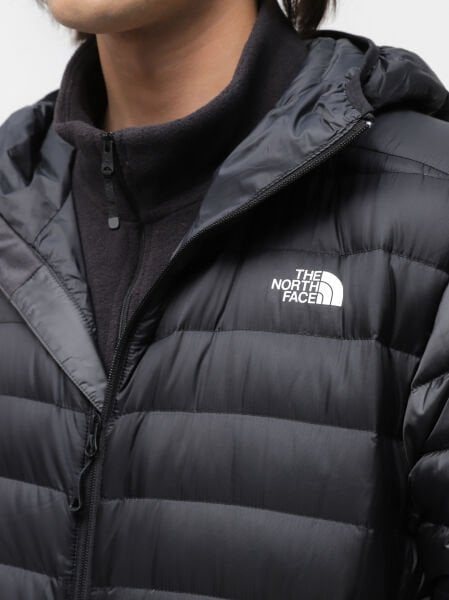 The North Face M Resolve Down Hoodie Erkek Mont Siyah - XL