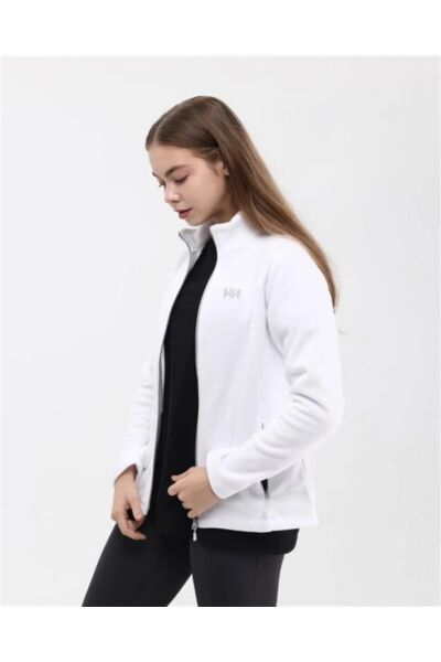 Helly Hansen Pretty Kadın Polar Ceket Beyaz - XL