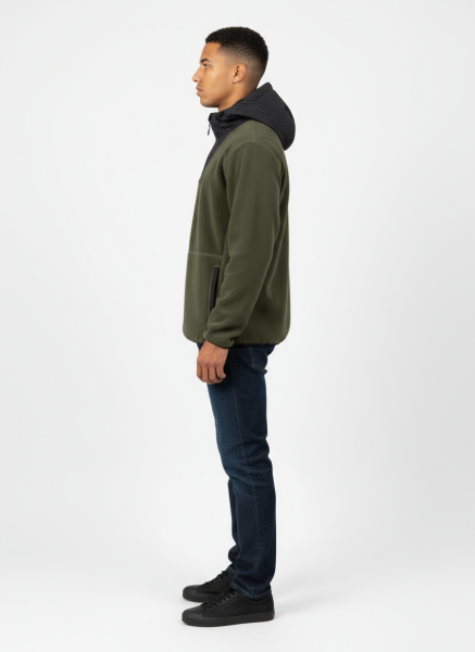 GAMP KAPŞ.YARIM FERM.POLAR Siyah - XXXL