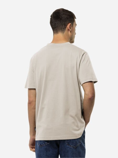 Jack Wolfskin Jack Tent T M Erkek Tişört Bej - XXL