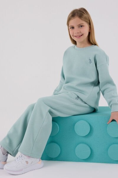 U.S. Polo Kız Çocuk İkili Takım 7-8 - Su Yeşili