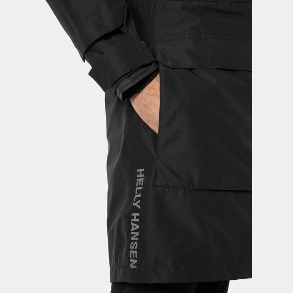 HELLY HANSEN Rigging Coat Erkek Palto Mont Siyah - S