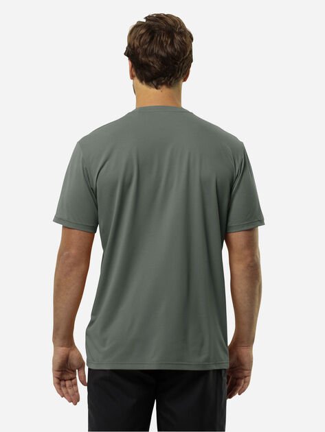 Jack Wolfskin Delgami S/S M Erkek Tişört Yeşil - XL