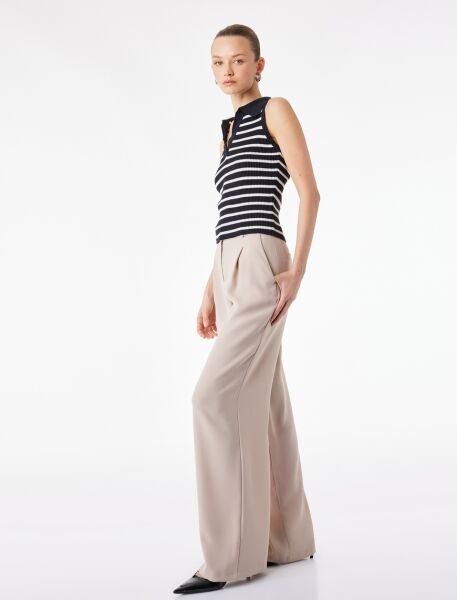 Koton Bej Pantolon 6Sak40183Uw 42 - Bej