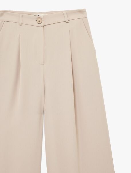 Koton Bej Pantolon 6Sak40183Uw 42 - Bej