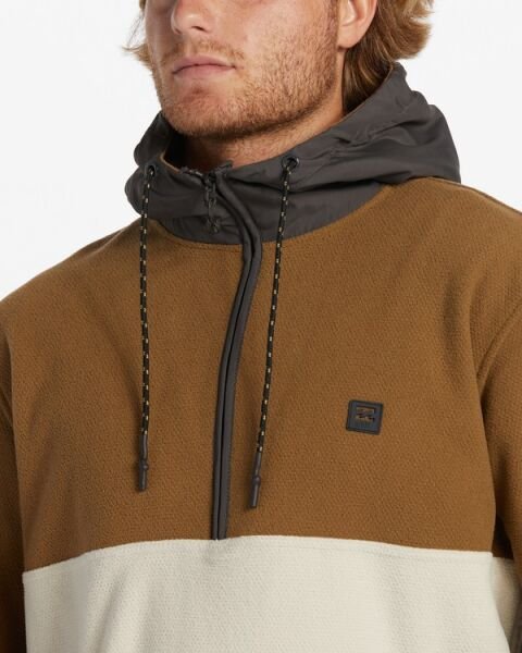 Billabong BOUNDARY PULLOVER Erkek Polar Kahverengi - XXL