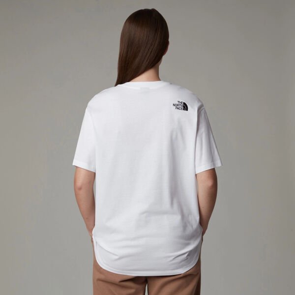 The North Face W Ss Essential Oversize Tee Kadın T-Shirt Beyaz - M