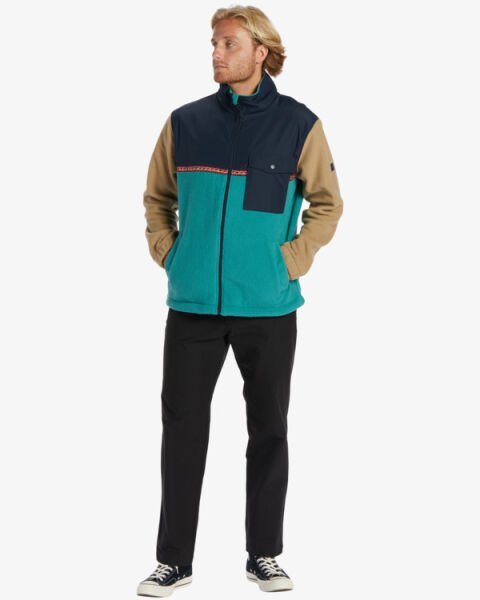 Billabong Boundary Traıl Zıp Mavi Erkek Polar Mavi - XS