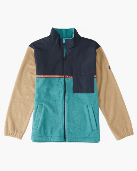 Billabong Boundary Traıl Zıp Mavi Erkek Polar Mavi - XS