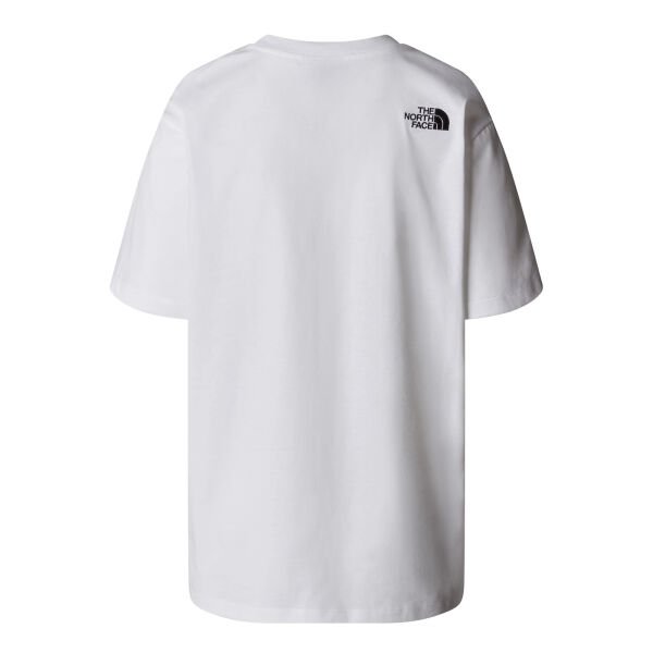 The North Face W Ss Essential Oversize Tee Kadın T-Shirt Beyaz - S