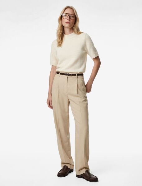 Koton Bej Pantolon 6Sak40191Uw 42 - Bej