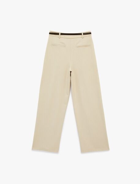 Koton Bej Pantolon 6Sak40191Uw 42 - Bej