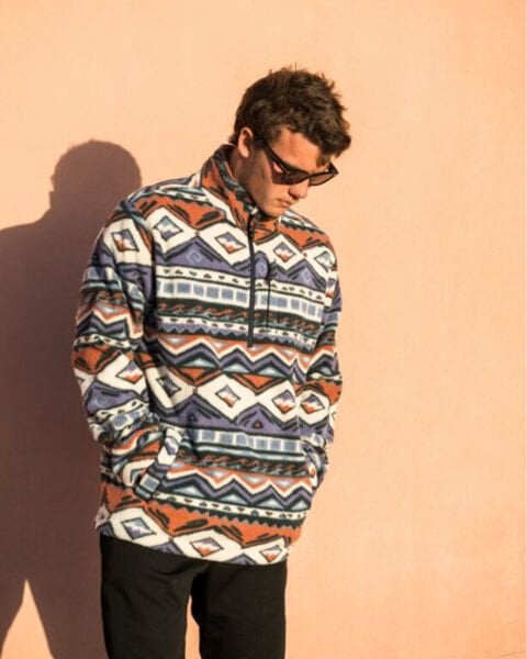 Billabong BOUNDARY GRAPHENE PULLOVER Erkek Sweatshirt Renkli - XS