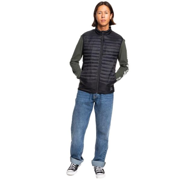 Quiksilver Scaly Sleeveless Yelek Siyah - M