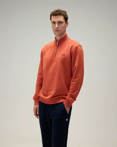 Ellesse Erkek YARIM FERMUARLI SWEAT