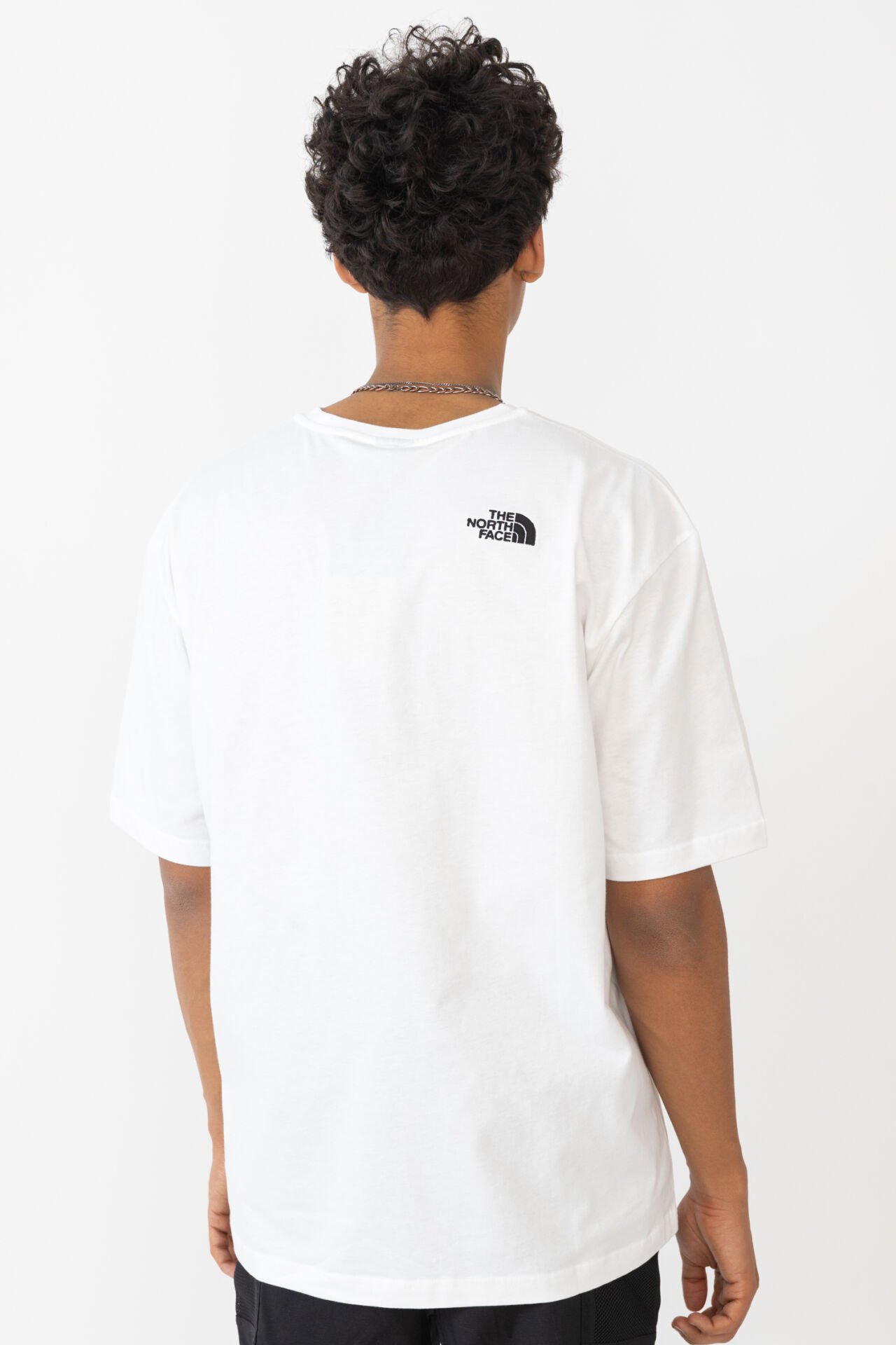 The North Face M Ss Essential Oversize Tee Erkek T-Shirt Beyaz - XL