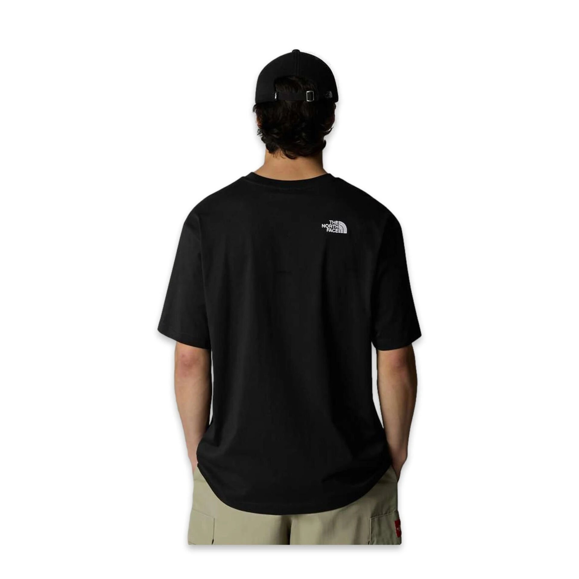The North Face M Ss Essential Oversize Tee Erkek T-Shirt Kahverengi - XXL