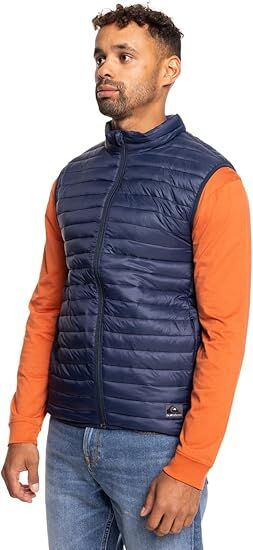 Quiksilver Scaly Sleeveless Yelek Lacivert - M