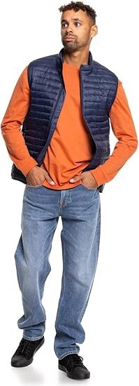 Quiksilver Scaly Sleeveless Yelek Lacivert - M