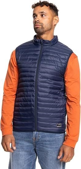 Quiksilver Scaly Sleeveless Yelek Lacivert - S