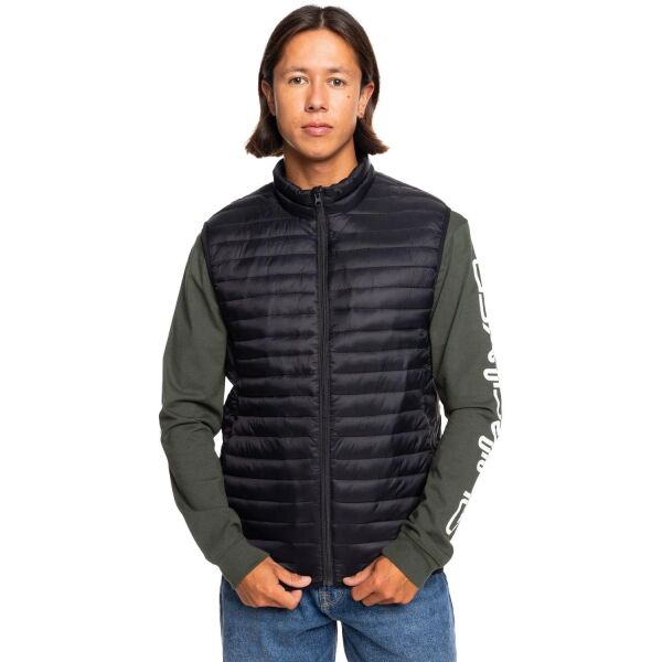 Quiksilver Scaly Sleeveless Yelek Siyah - M